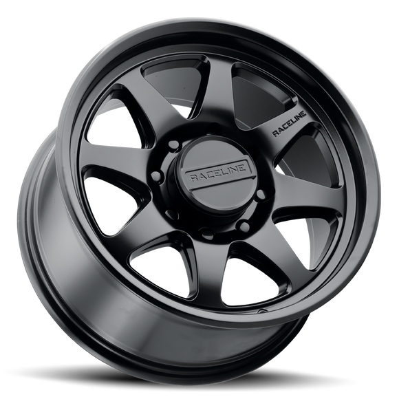 18x9 Raceline 962B Maverick Satin Black 8x170 ET18 CB130.81 Wheel