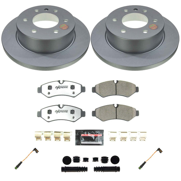 Z36 Truck & Tow Premium Carbon-Fiber Ceramic Brake Pad and Fully Coated Rotor Ki
