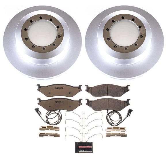 Z36 Truck & Tow Premium Carbon-Fiber Ceramic Brake Pad and Fully Coated Rotor Ki