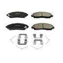 PowerStop Z17 Evolution Ceramic Brake Pads With Hardware