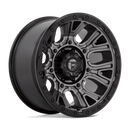 20x10 Fuel Off-Road D825 Traction Matte Gunmetal Black Ring 8x165.1 ET-18 Wheel