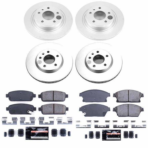 Z23 Daily Driver Premium Carbon-Fiber Ceramic Brake Pad and Fully Coated Rotor K