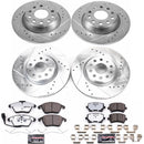 PowerStop Z26 Street Performance Ceramic Brake Pad and Drilled & Slotted Rotor K