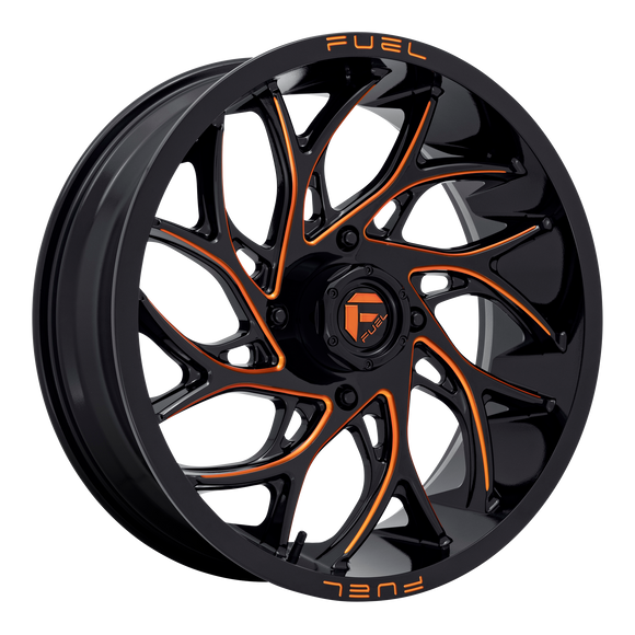 20X7 Fuel UTV D780 Runner UTV G-BLK-MILL-OR 4X156 ET13 wheel/rim