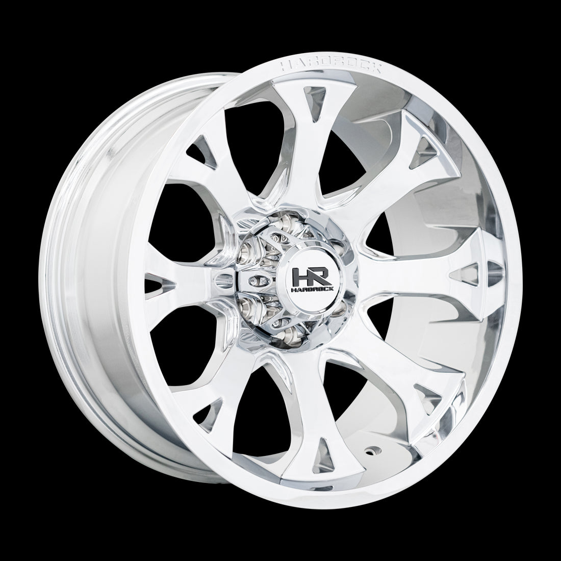 22x12 Hardrock BloodShot Xposed Chrome 6x135 ET-51 wheel/rim