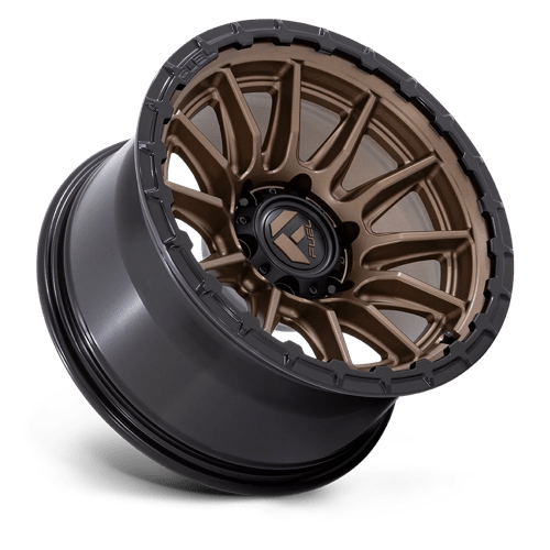17x9 Fuel Off-Road FC866 Piston Matte Bronze W/ Gloss Black Lip 5x127 ET1 Wheel