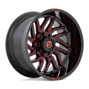 20x10 Fuel Off-Road D808 HURRICANE Black Wheel 5x139.7 ET-18 CB78.1