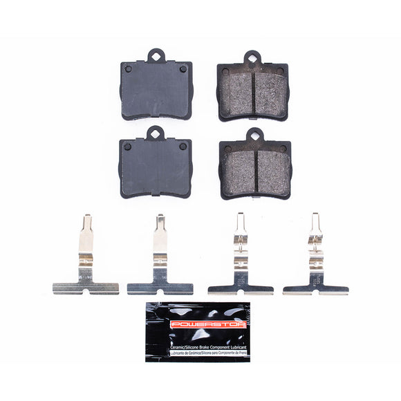 PowerStop Z23 Evolution Sport Carbon-Fiber Brake Pads With Hardware