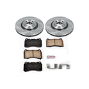 PowerStop OE Stock Replacement Low-Dust Ceramic Brake Pad and Rotor Kit