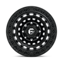 17x9 Fuel Off-Road D633 Zephyr Matte Black 8x165.1 ET-12 CB125.1 Wheel Rim
