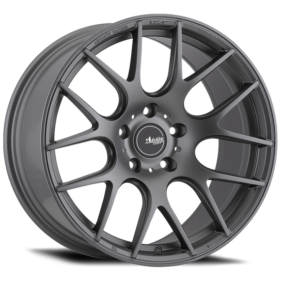 18x9.5 Advanti Racing Vigoroso V1 Matte Grey 5x112 ET35 Wheel Rim