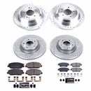 PowerStop Z23 Daily Driver Carbon-Fiber Ceramic Brake Pad and Drilled & Slotted