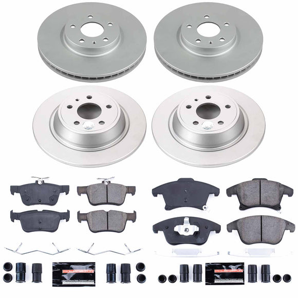 Z23 Daily Driver Premium Carbon-Fiber Ceramic Brake Pad and Fully Coated Rotor K