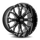 22x12 Hardrock Slammer XPosed Gloss Black Milled 5x150 ET-44 wheel/rim-2
