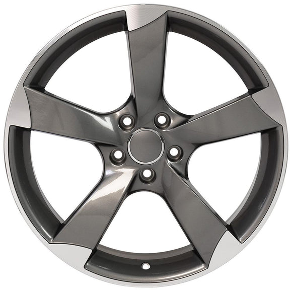 19" Replica Wheel AU29 Fits Audi A Series Rim 19x8.5 Machined Wheel