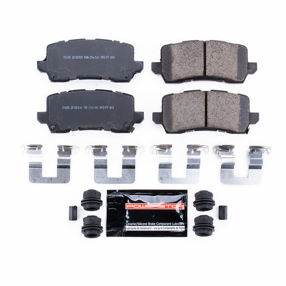 PowerStop Z23 Evolution Sport Carbon-Fiber Brake Pads With Hardware