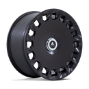 22x9 Asanti AB045 Aristocrat Matte Black 5x108 ET38 CB72.56 Wheel Rim-1