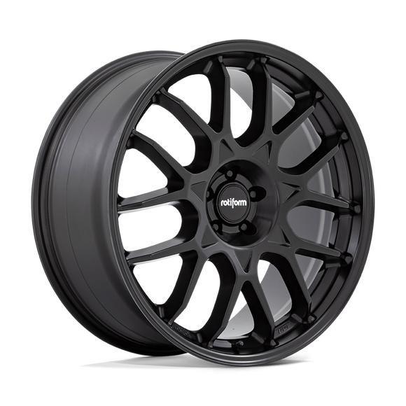 21X12 Rotiform 1PC R195 ZWS Matte Black 5X112 ET30 Wheel Rim