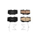 PowerStop Z17 Evolution Ceramic Brake Pads With Hardware