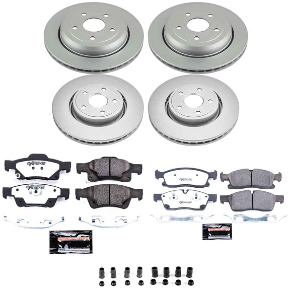 Z36 Truck & Tow Premium Carbon-Fiber Ceramic Brake Pad and Fully Coated Rotor Ki