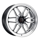 20x9.5 WELD Performance Laguna 6 Drag Black Milled 6x127 ET35 CB78.1 Wheel Rim-1