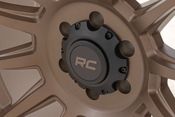 18x9 Rough Country 90 Series Bronze 6x135 ET-12 Wheel Rim