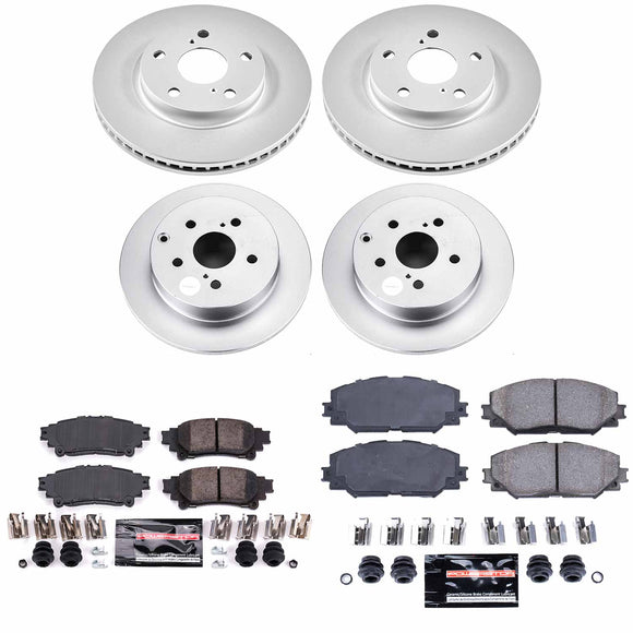Z23 Daily Driver Premium Carbon-Fiber Ceramic Brake Pad and Fully Coated Rotor K