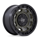 17x8 Black Rhino Atlas Matte Black 5x114.3 ET38 CB74.1 Wheel/Rim