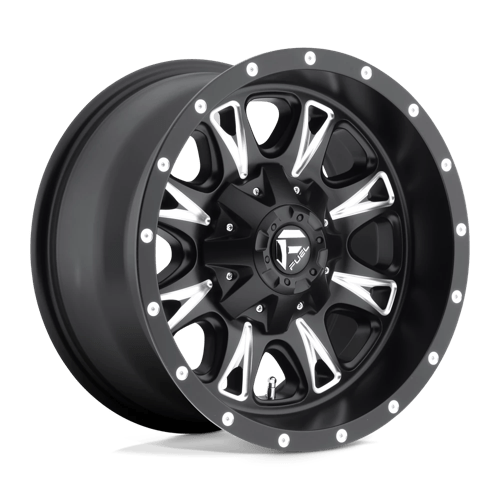 17x6.5 Fuel Off-Road D513 Throttle Matte Black Milled 8x200 ET-140 CB142 Wheel