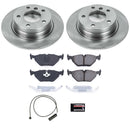 PowerStop OE Stock Replacement Low-Dust Ceramic Brake Pad and Rotor Kit