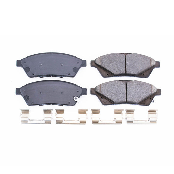 PowerStop Z17 Evolution Ceramic Brake Pads With Hardware