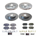 PowerStop Z23 Daily Driver Carbon-Fiber Ceramic Brake Pad and Drilled & Slotted