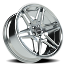 20x9 Vision 476 Wedge Chrome Wheel 5x120 ET30 CB74.1