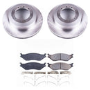 PowerStop OE Stock Replacement Low-Dust Ceramic Brake Pad and Rotor Kit
