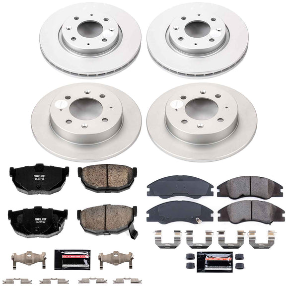 Z23 Daily Driver Premium Carbon-Fiber Ceramic Brake Pad and Fully Coated Rotor K