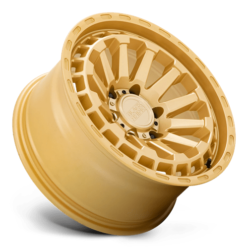 17X8.5 Black Rhino RAID Gold 6X139.7 ET0 wheel/rim