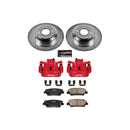 PowerStop Z23 Daily Driver Carbon-Fiber Ceramic Pads Drilled & Slotted Rotor & C