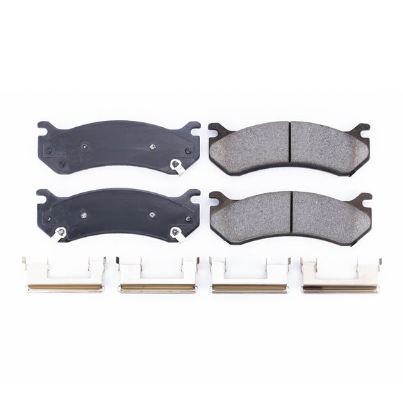 PowerStop Z17 Evolution Ceramic Brake Pads With Hardware