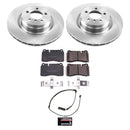 PowerStop OE Stock Replacement Low-Dust Ceramic Brake Pad and Rotor Kit
