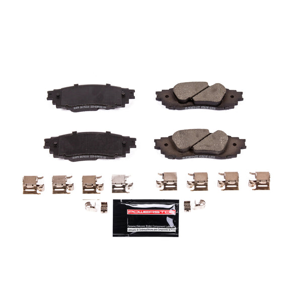 PowerStop Z23 Evolution Sport Carbon-Fiber Brake Pads With Hardware