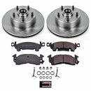PowerStop OE Stock Replacement Low-Dust Ceramic Brake Pad and Rotor Kit