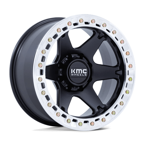 20X10 KMC KM238 VI Beadlock Raw Machined 8x165.1 ET-48 Wheel Rim