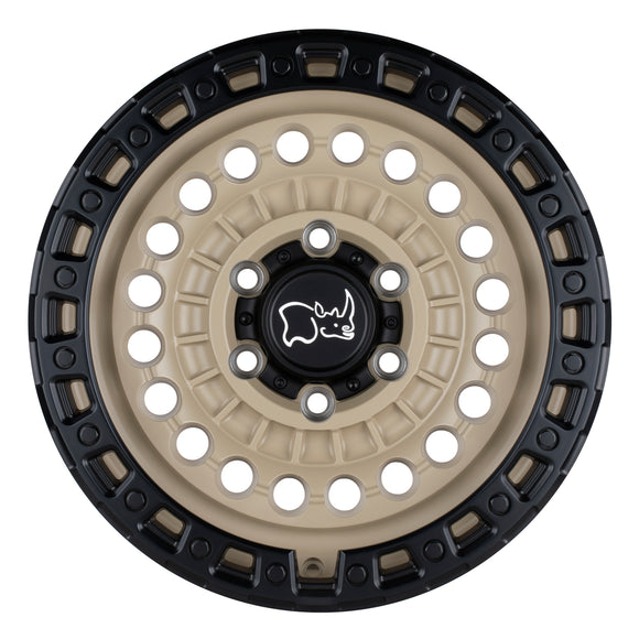 20x9.5 Black Rhino Sentinel Desert SBlack Lip Edge 6x114.3 ET12.00 Wheel
