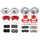 PowerStop Z23 Daily Driver Carbon-Fiber Ceramic Pads Drilled & Slotted Rotor & C