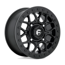 15X10 Fuel UTV D916 TECH Beadlock Matte Black 4X137 ET0 wheel/rim