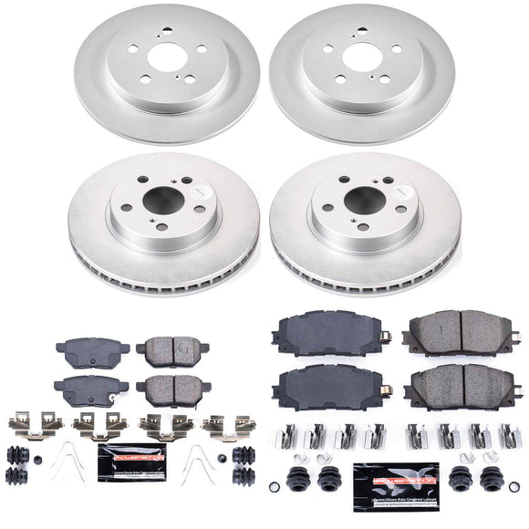 Z23 Daily Driver Premium Carbon-Fiber Ceramic Brake Pad and Fully Coated Rotor K