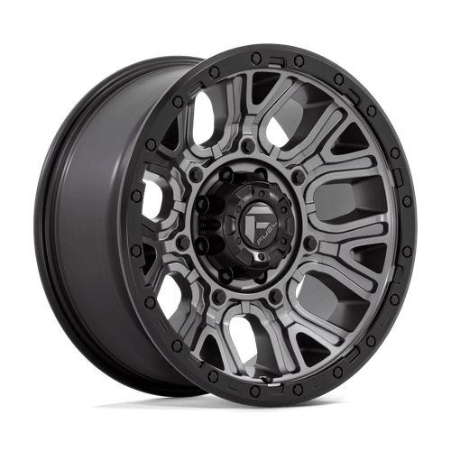 20x9 Fuel Off-Road D825 Traction Matte Gunmetal Black Ring 8x165.1 ET1 Wheel