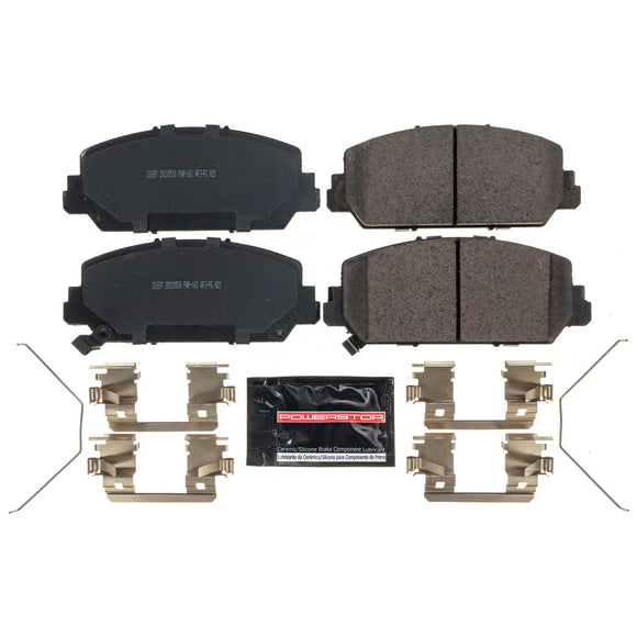 PowerStop Z23 Evolution Sport Carbon-Fiber Brake Pads With Hardware