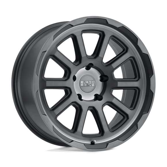 20X9.5 Black Rhino Chase Gunmetal Wheel/Rim 5x127 ET-18 5-127