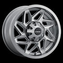12x8 Vision 361 Spyder Gunmetal 4x136 ET-10.2 Wheel Rim-1